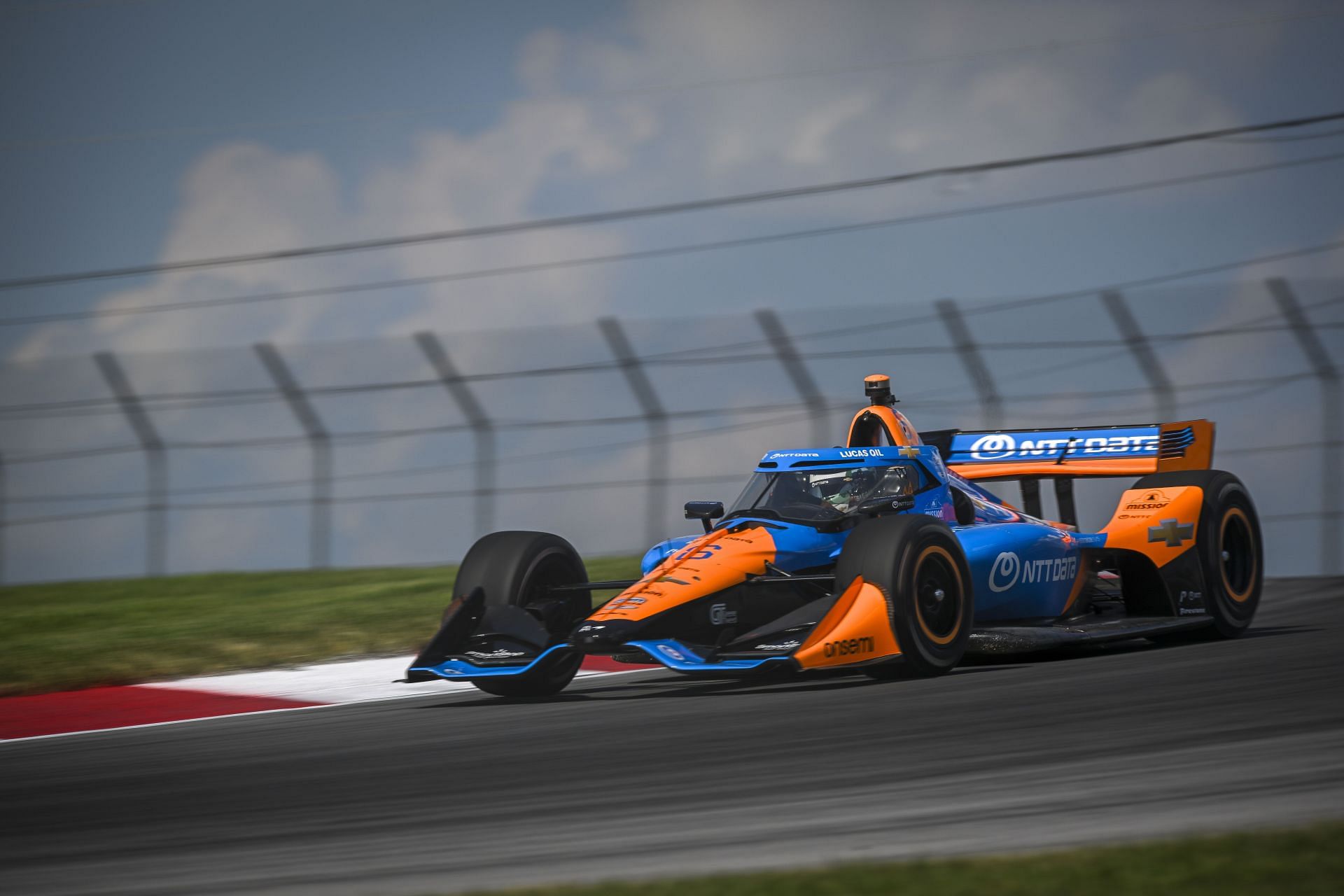 Nolan Siegel at IndyCar's Honda Indy 200 at Mid-Ohio - Source: Getty